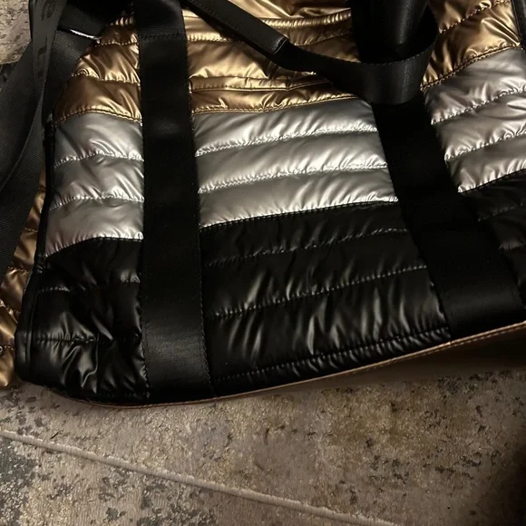 Samantha Brown Puffy Tote Set Brand New - Picture 3 of 4